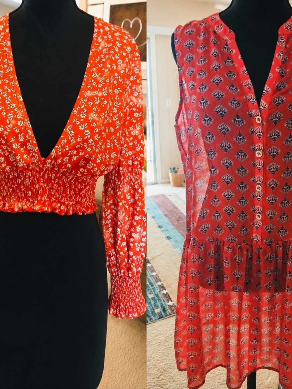 BUNDLE OF 2 LARGE TOPS NWOT